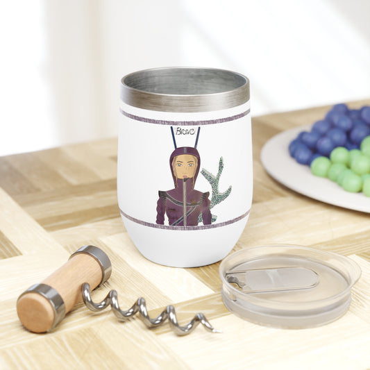 Brave Wine Tumbler