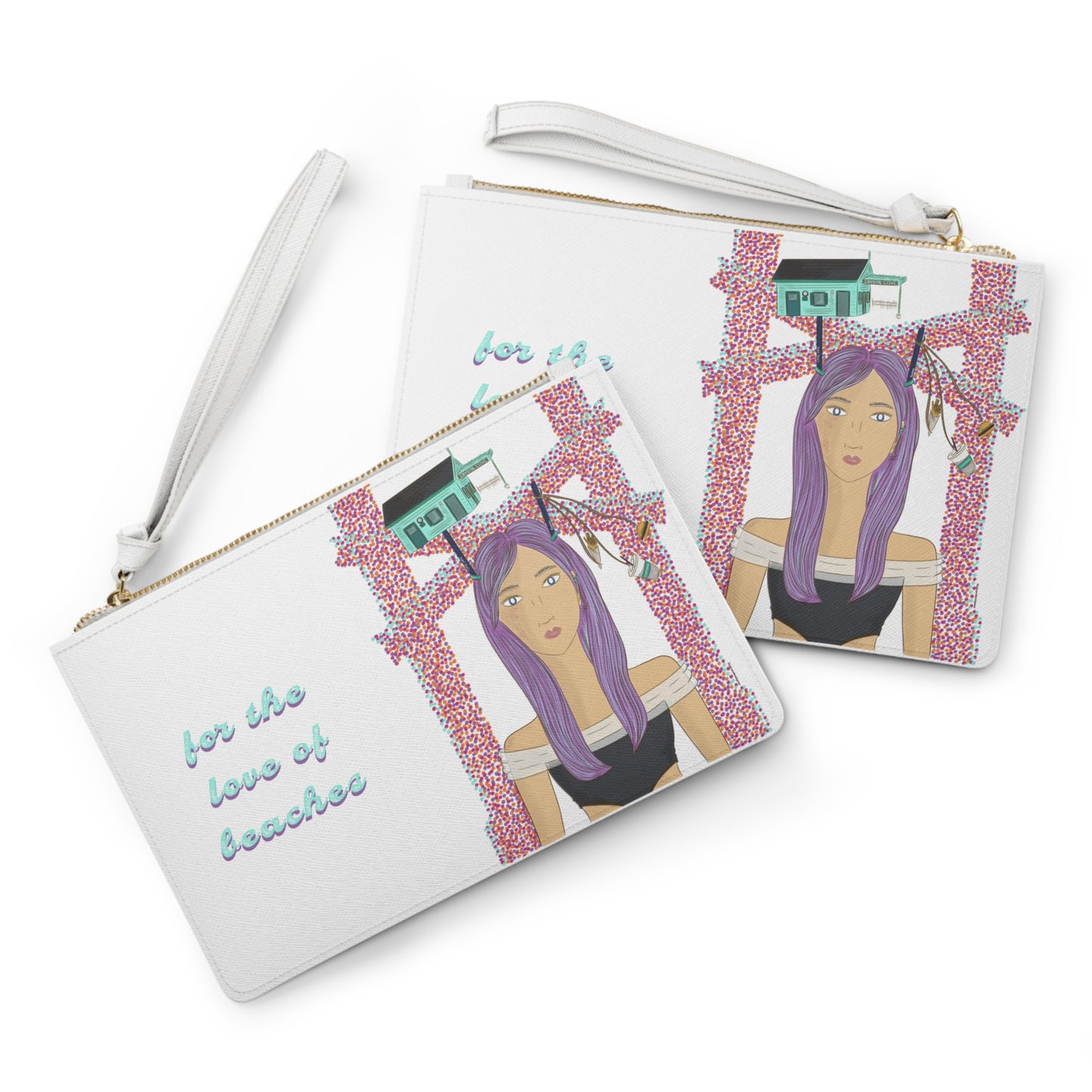 Cove Cottage Clutch Bag