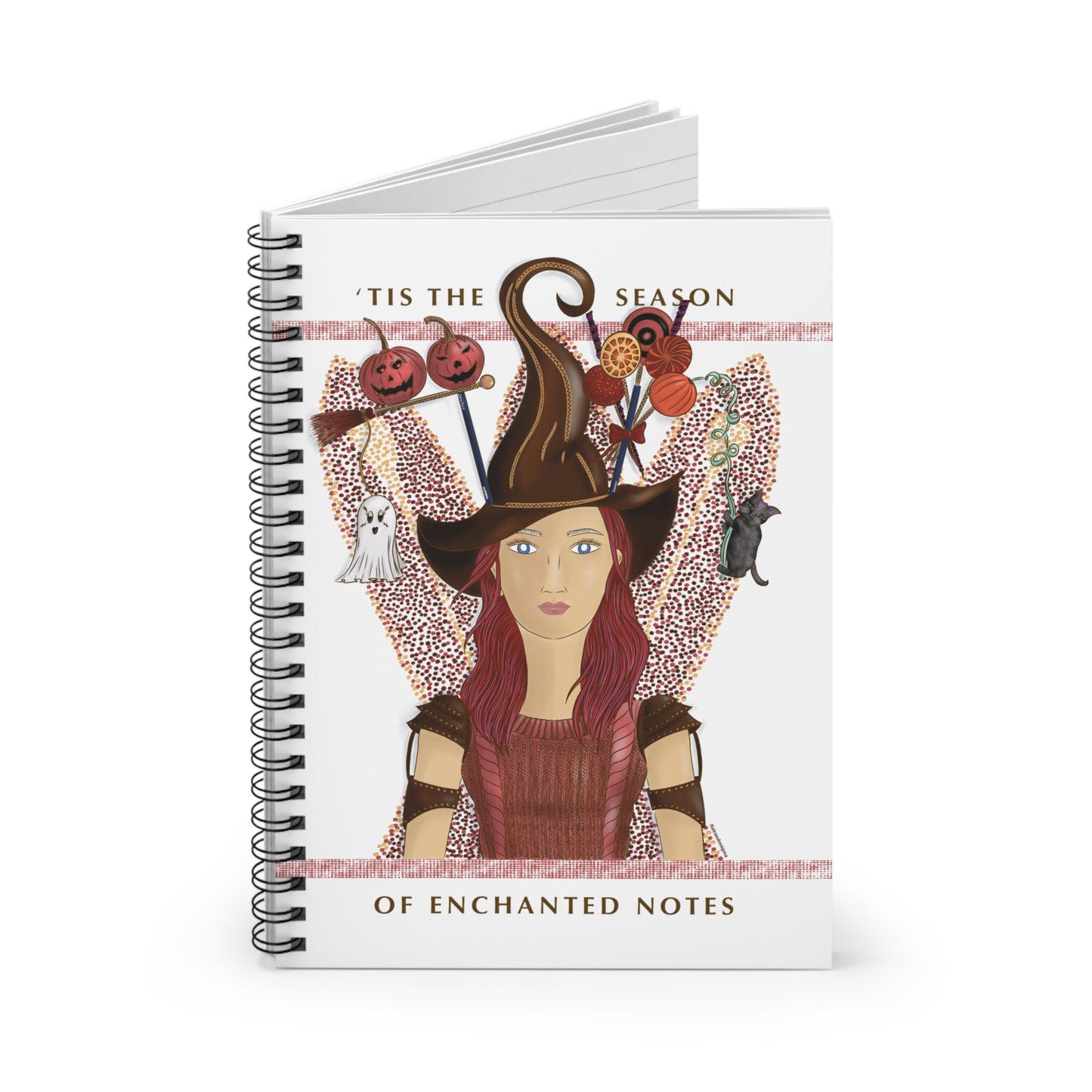Witch's Hat Spiral Notebook