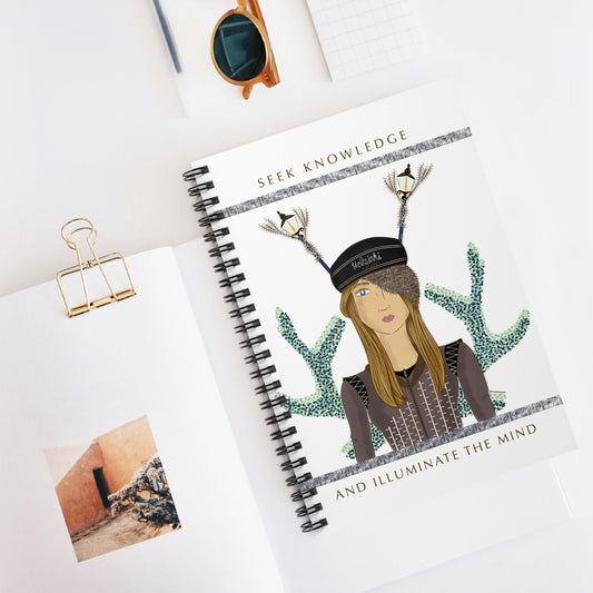 Street Light Lampposts Spiral Notebook