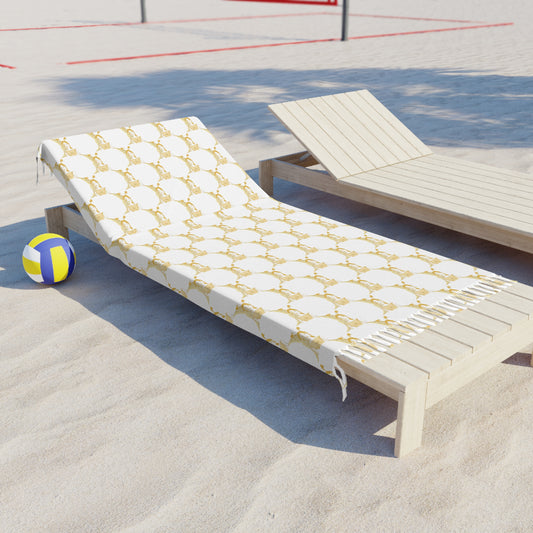 Lemons Boho Beach Blanket