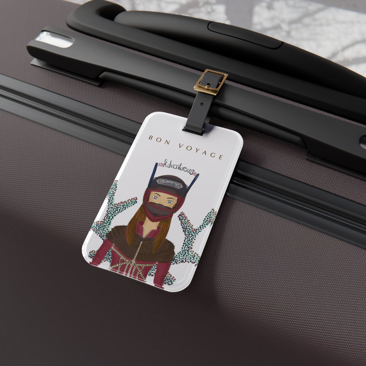Adventurous Luggage Tag