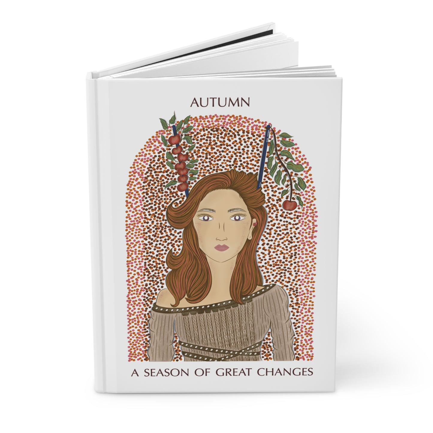 Autumn Apples Hardcover Journal