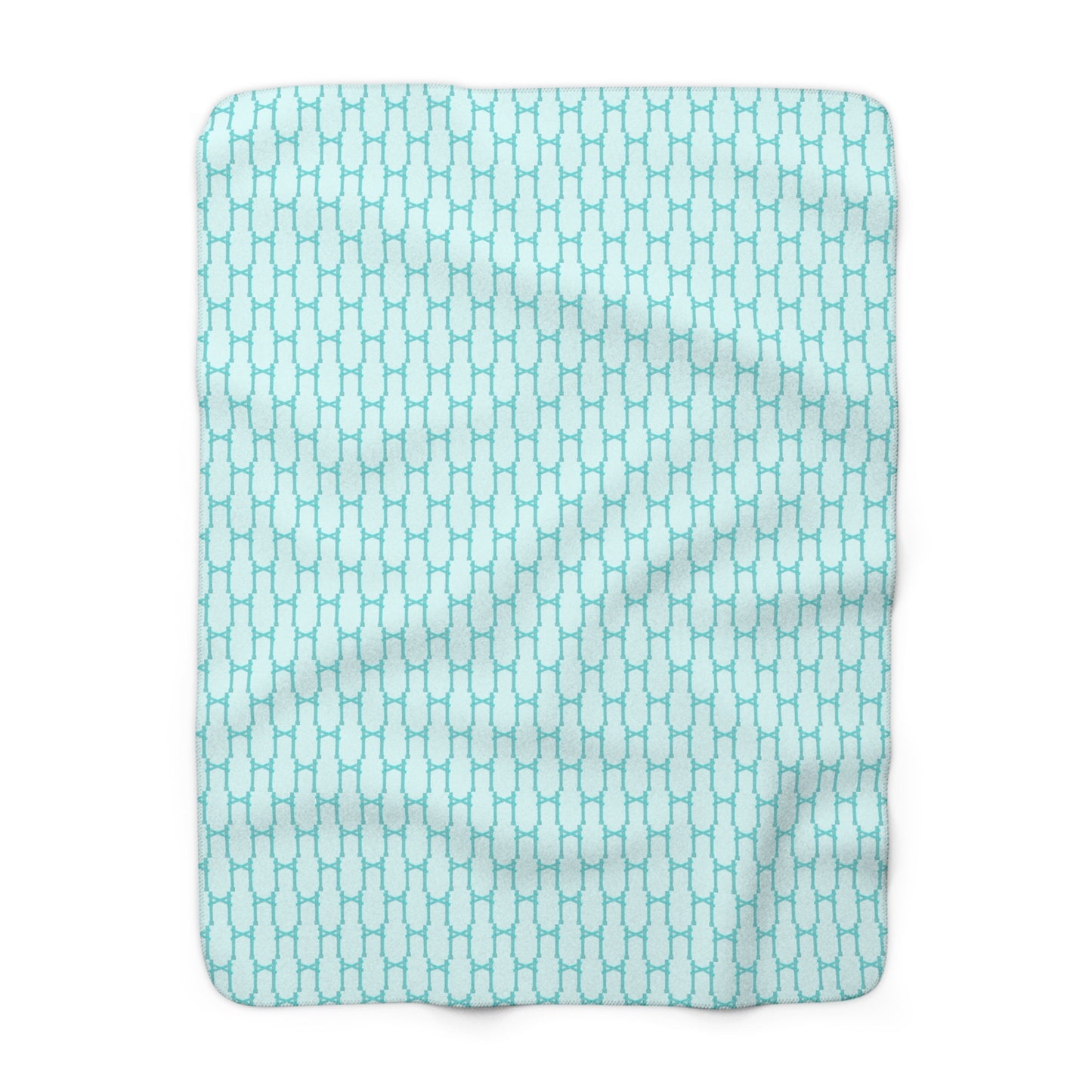Aqua Pier Sherpa Blanket
