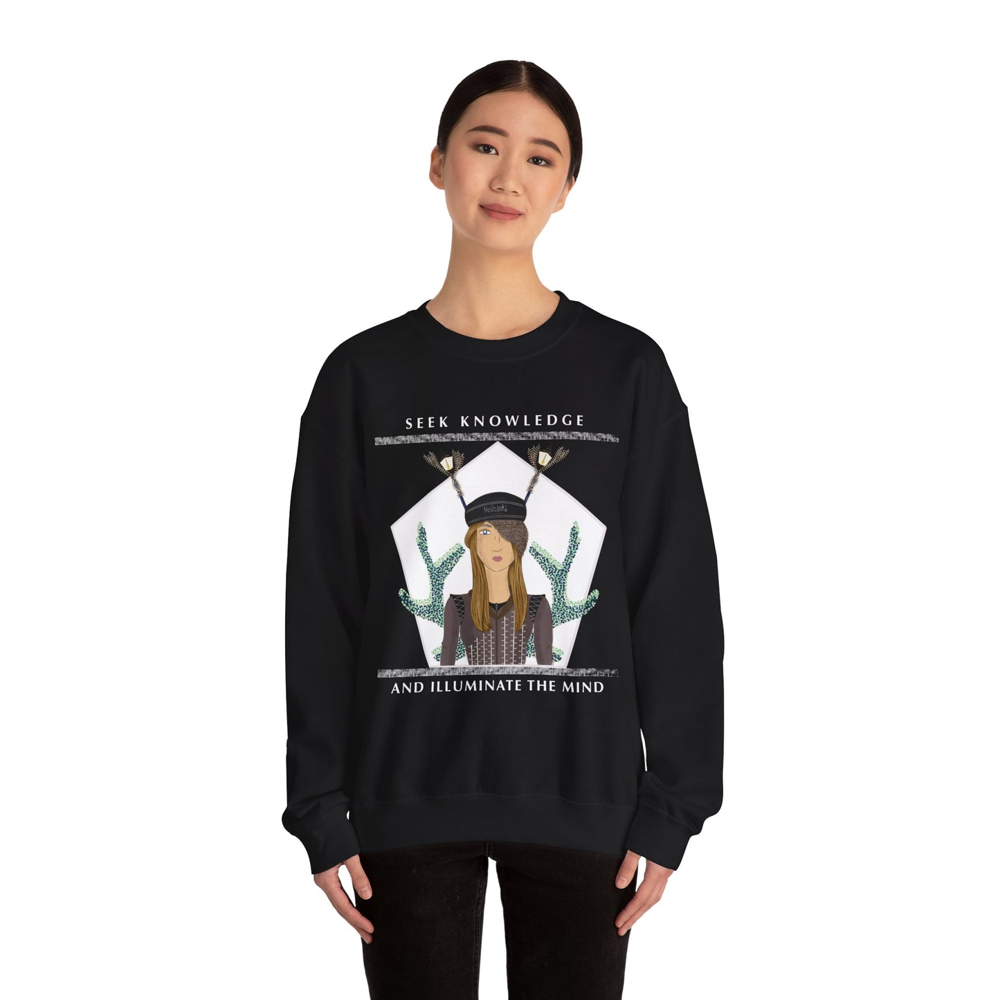 Street Light Lampposts Crewneck Sweatshirt