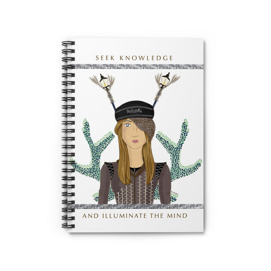 Street Light Lampposts Spiral Notebook