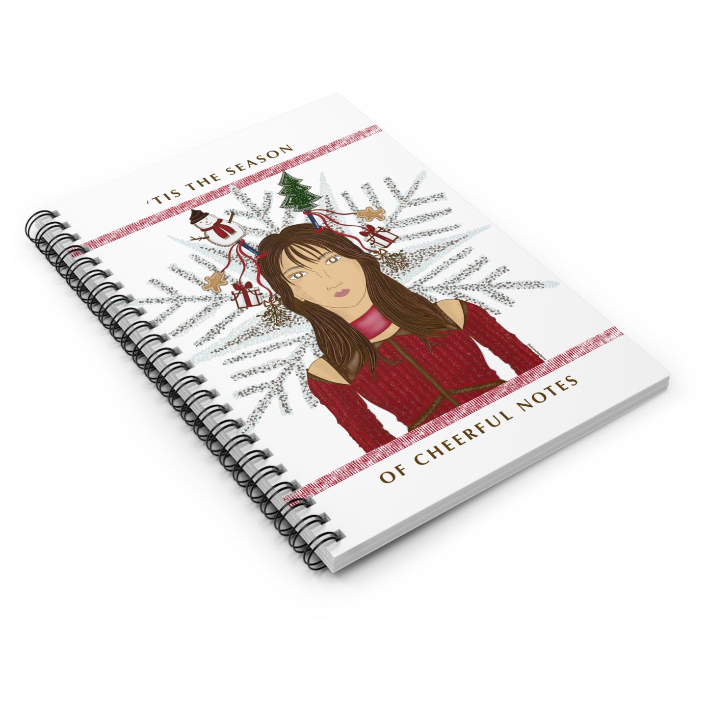 Christmas Cheer Spiral Notebook