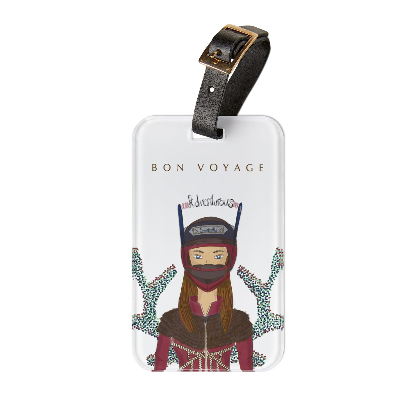 Adventurous Luggage Tag