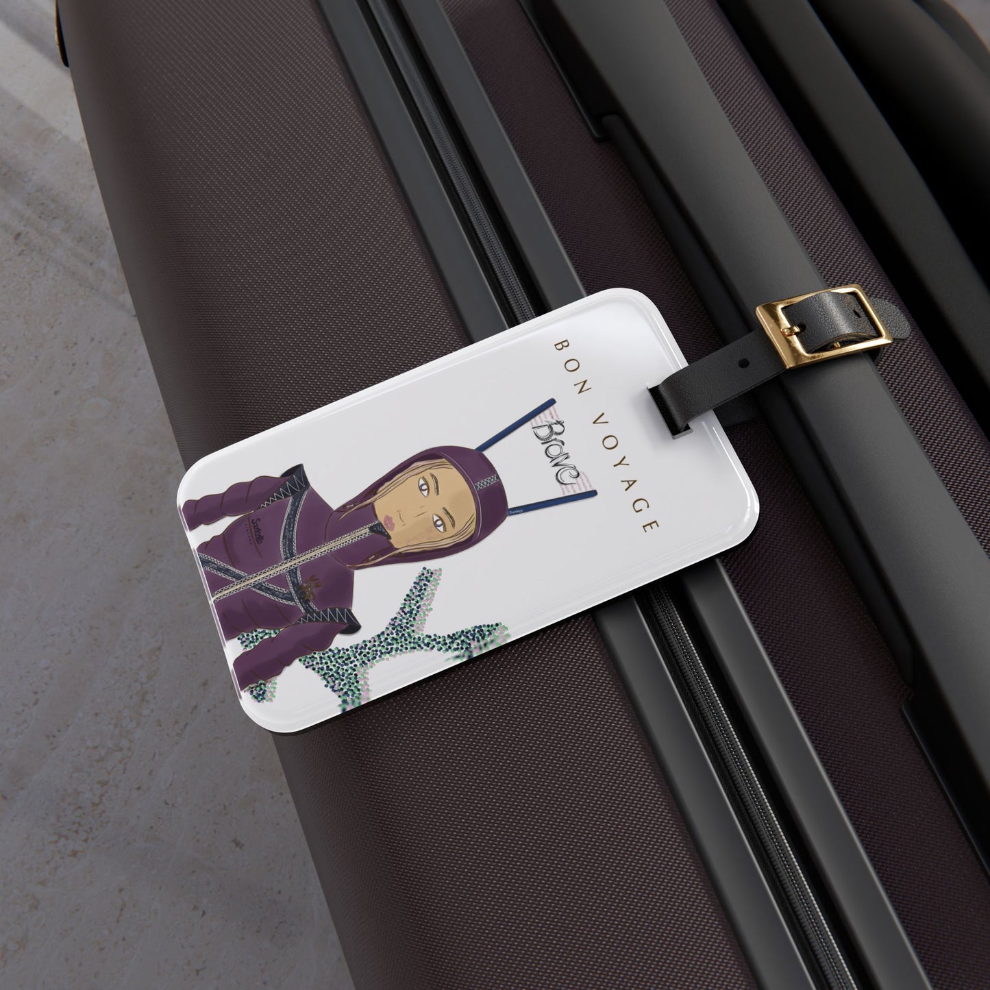 Brave Luggage Tag