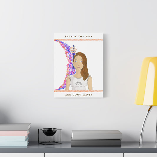 No.10 Girl with the Shrimps Canvas Art Print
