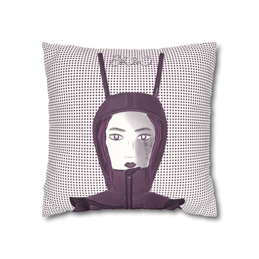Brave Suede Square Pillow Cover