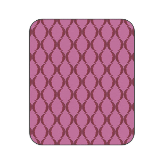 Red Crescent Moon Picnic Blanket