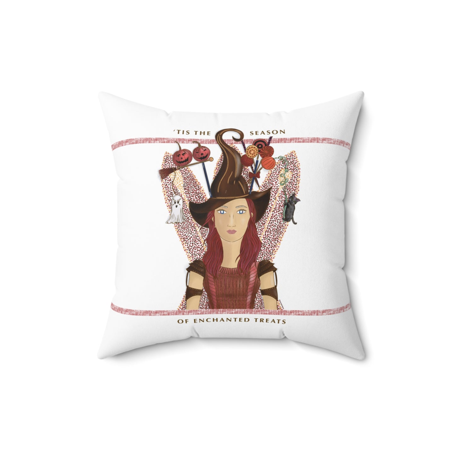 Witch's Hat Throw Pillow