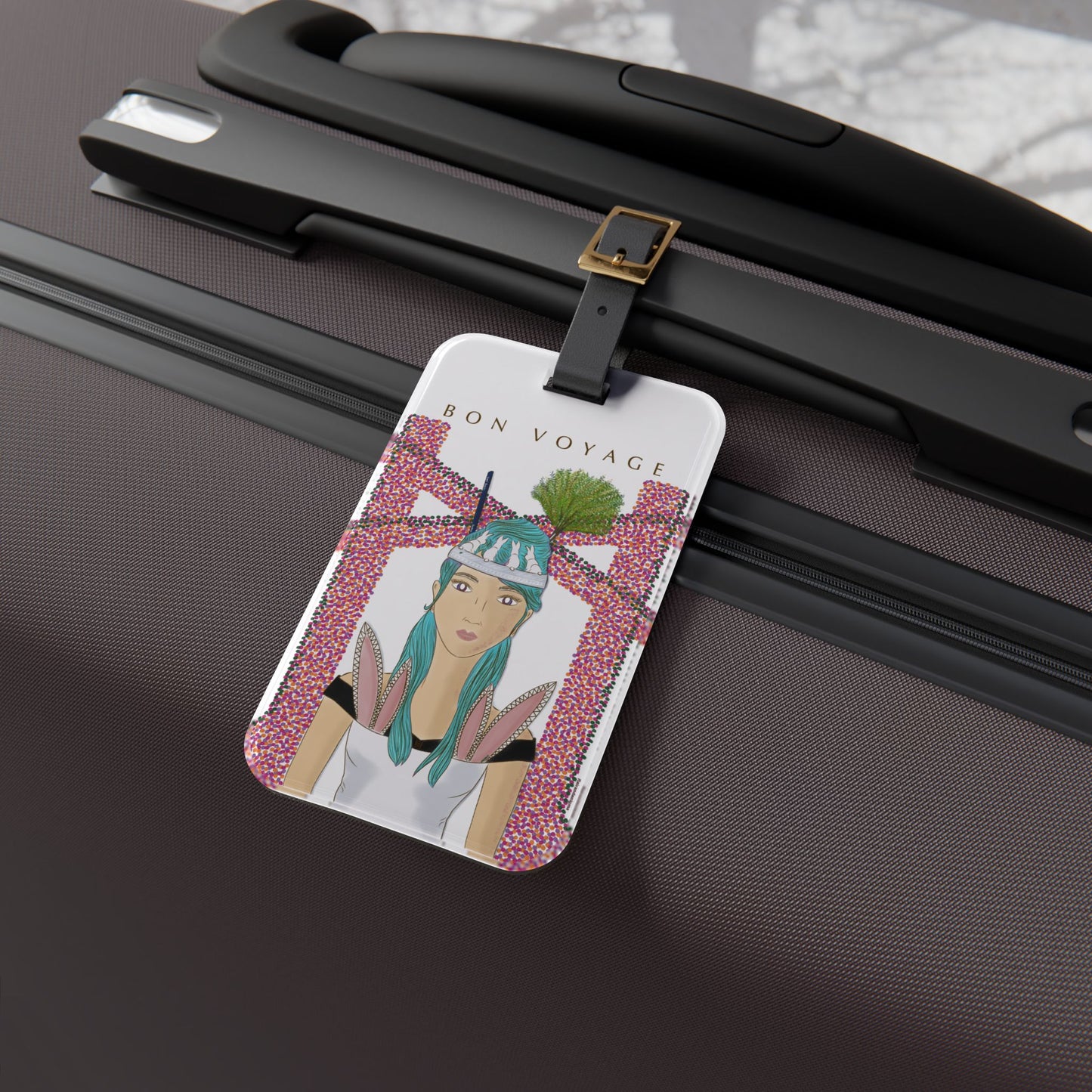 Bunnies Luggage Tag