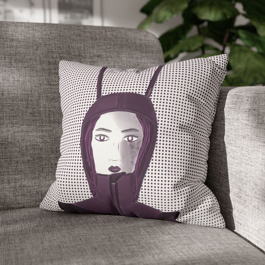 Brave Suede Square Pillow Cover