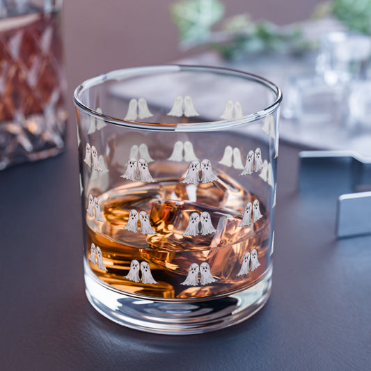 Halloween Ghosts Drinking Glass