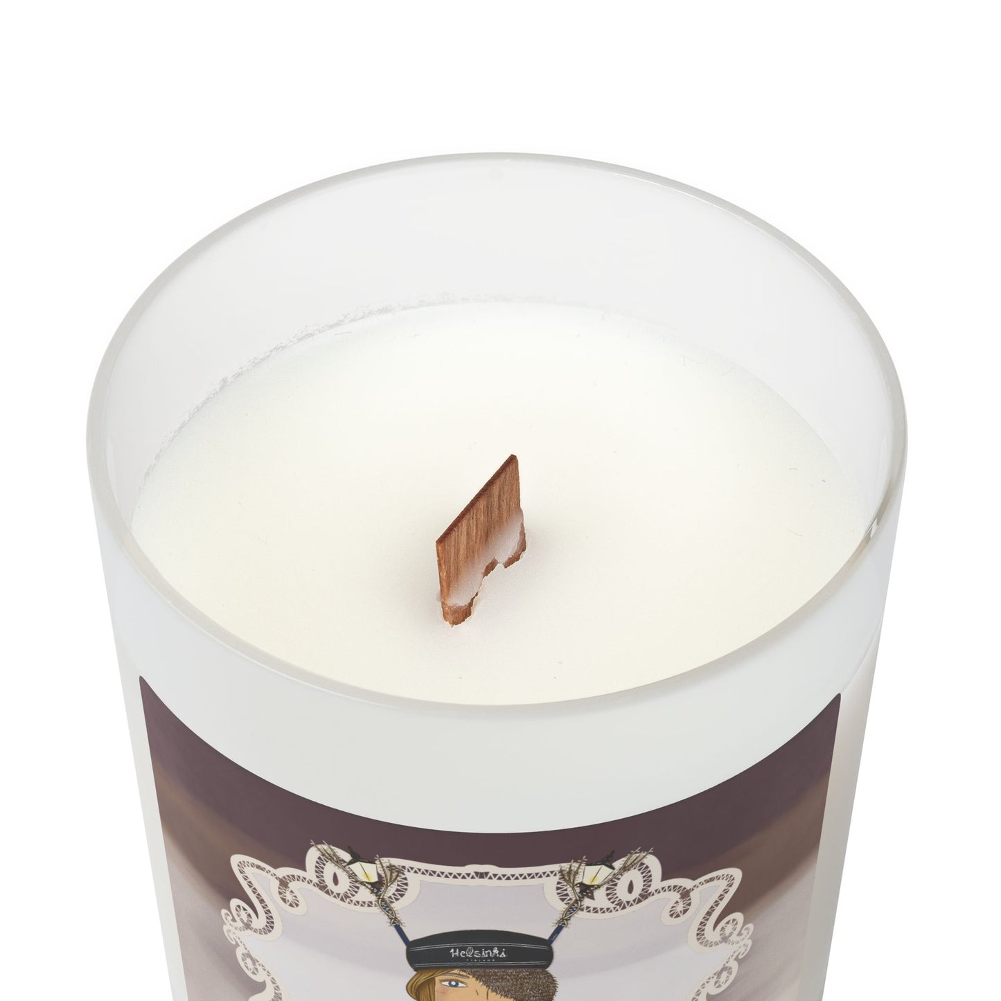 Street Light Lampposts Frosted Glass Candle