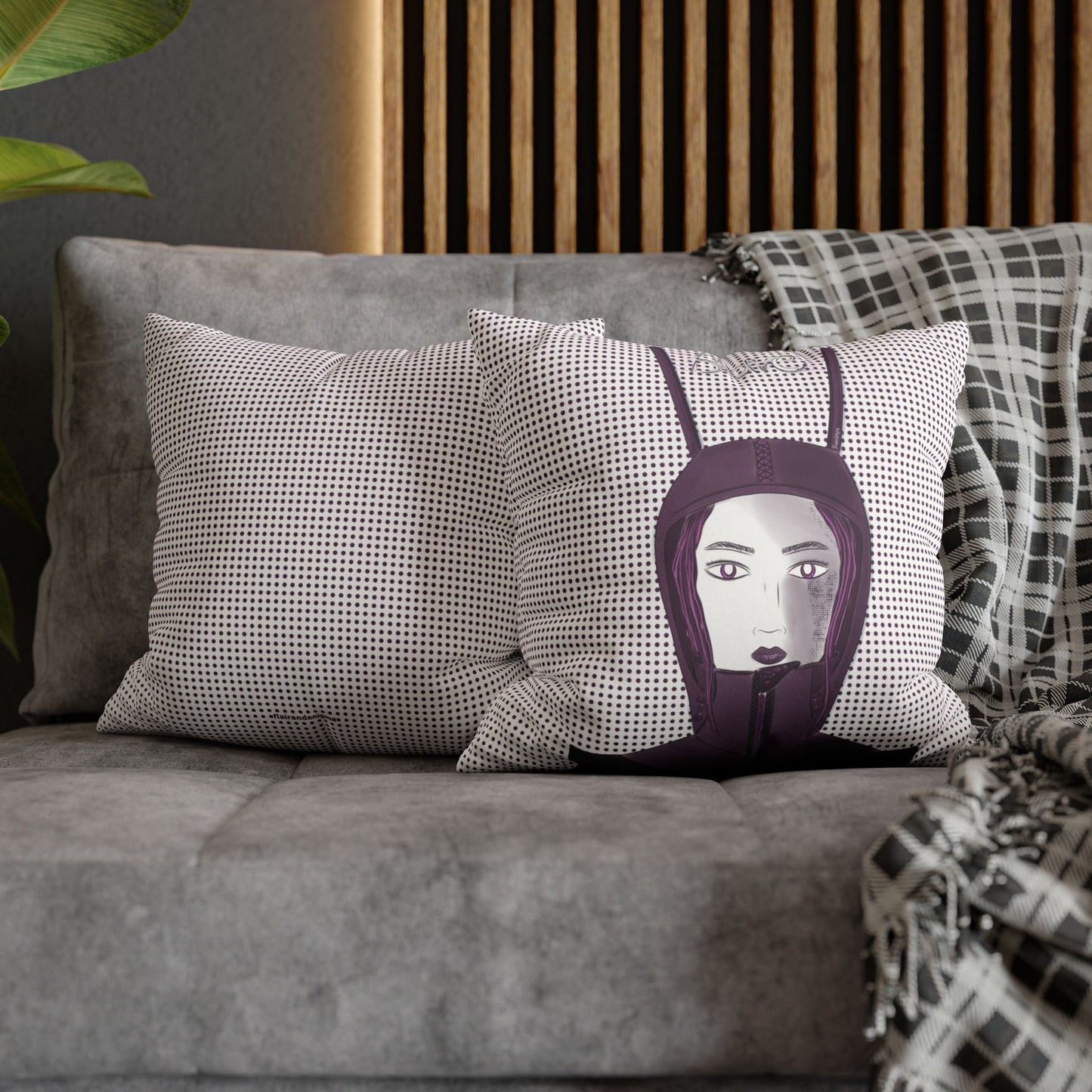 Brave Suede Square Pillow Cover