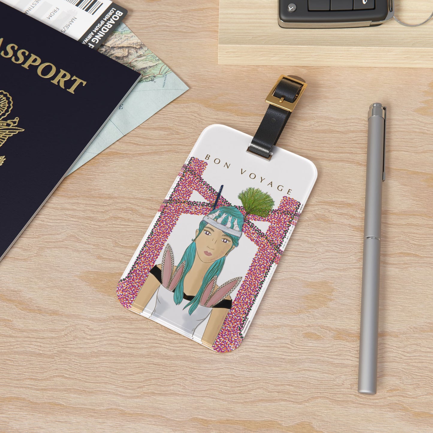 Bunnies Luggage Tag
