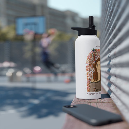 Autumn Apples Stainless Steel Water Bottle