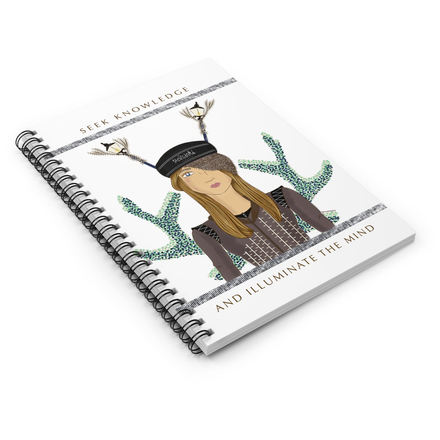 Street Light Lampposts Spiral Notebook