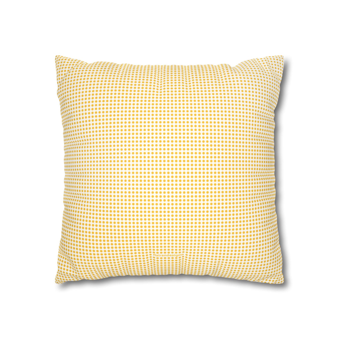Lemons Suede Square Pillow Cover
