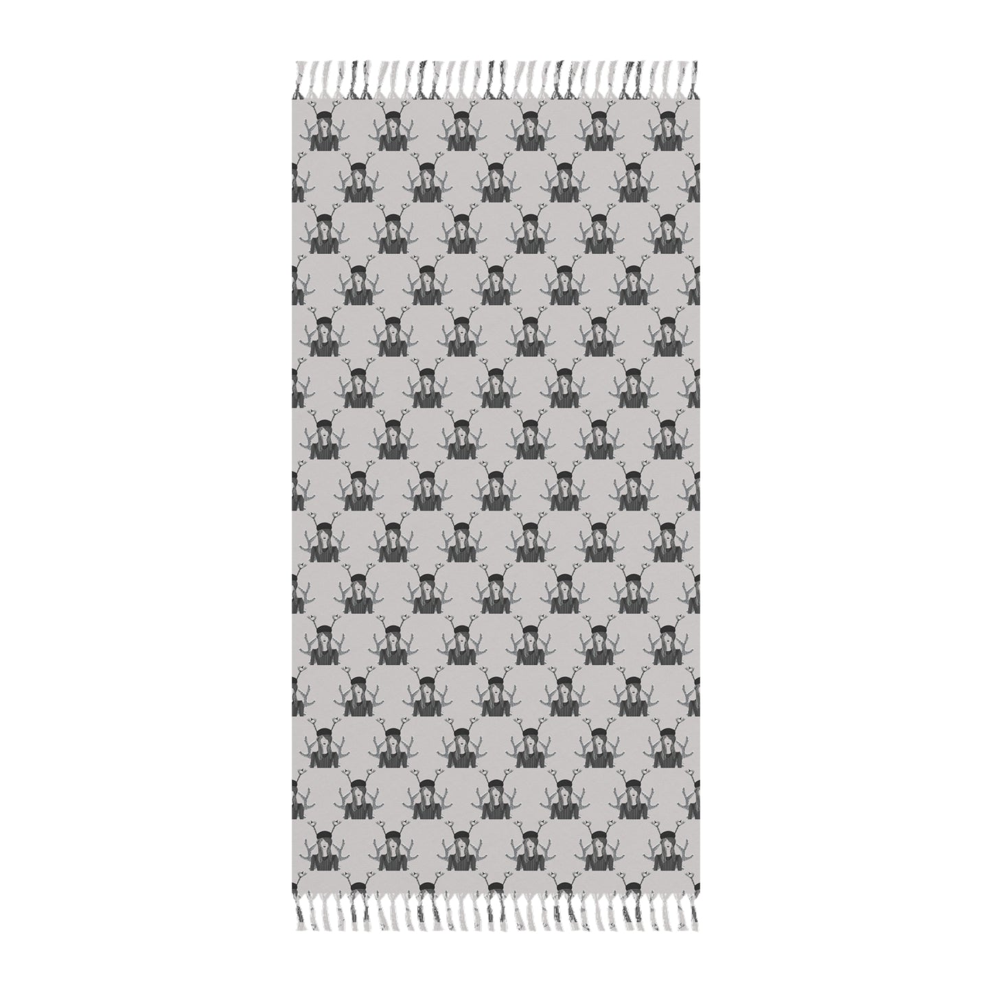 Street Light Lampposts Boho Beach Blanket