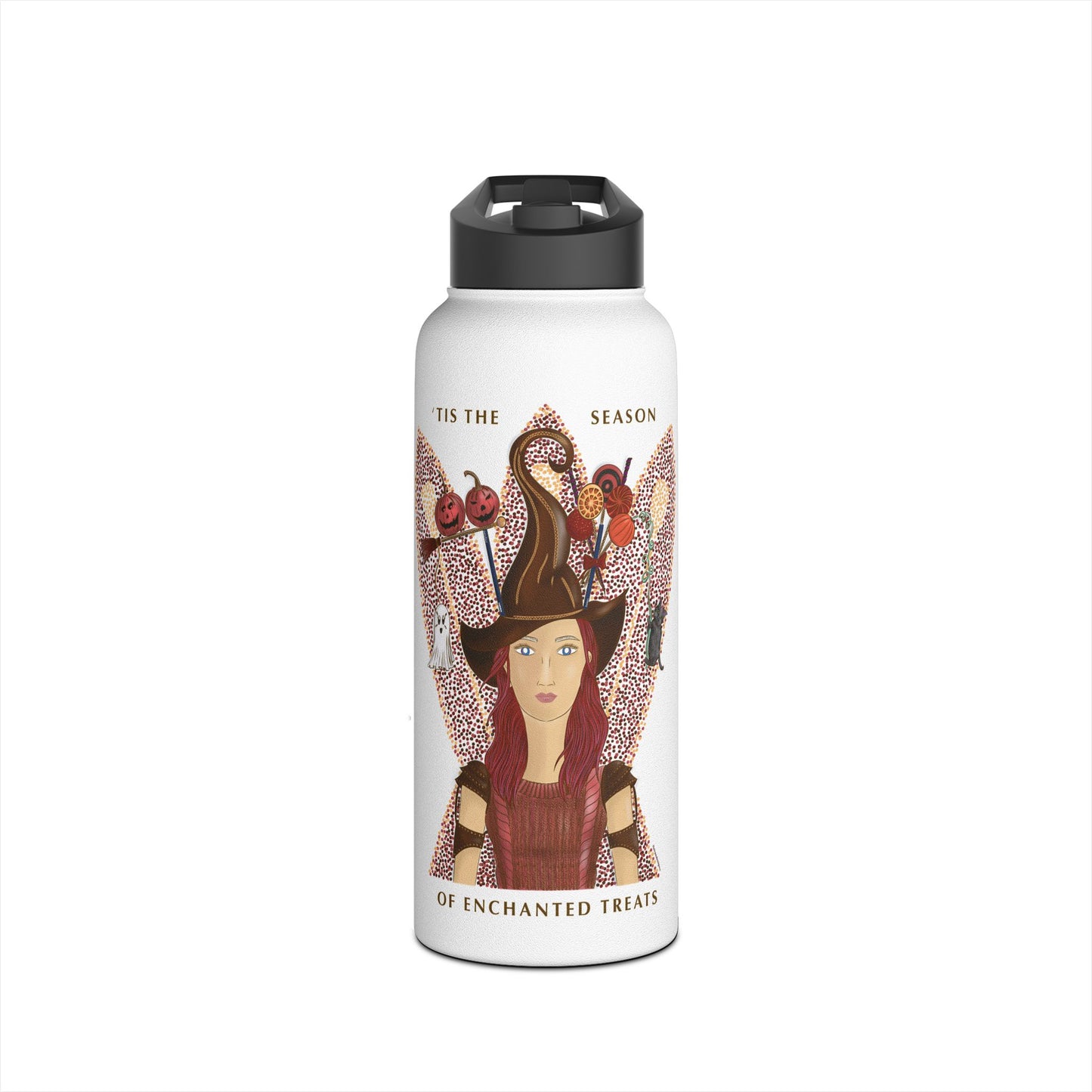 Witch's Hat Stainless Steel Water Bottle
