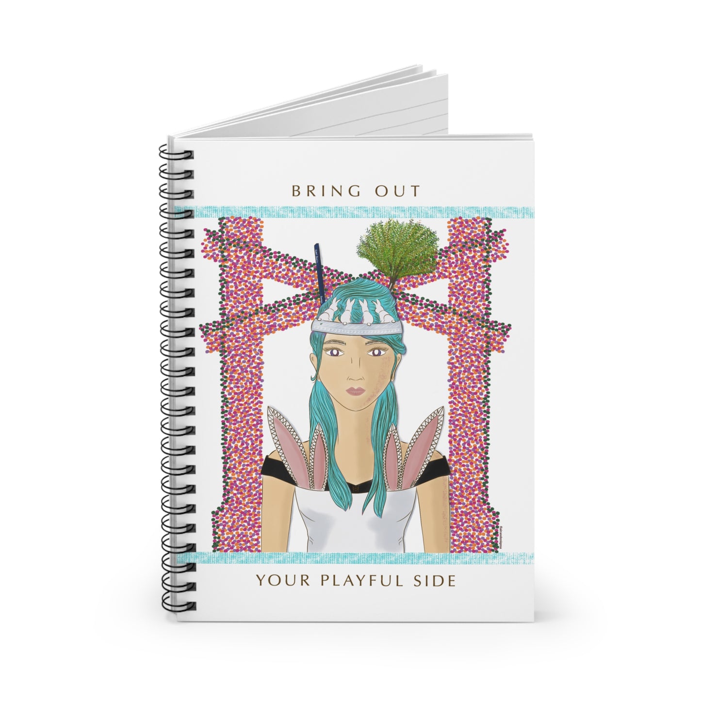 Bunnies Spiral Notebook