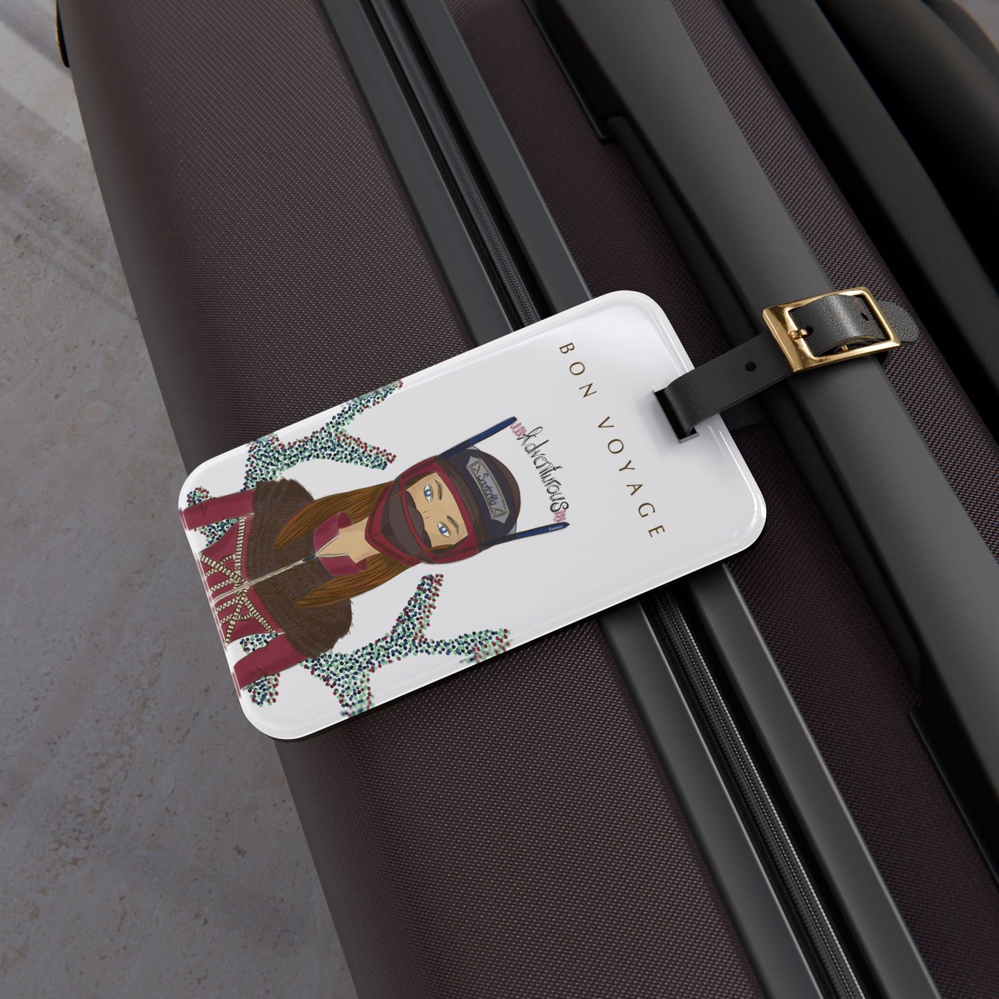 Adventurous Luggage Tag