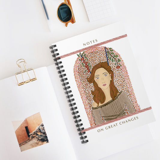 Autumn Apples Spiral Notebook