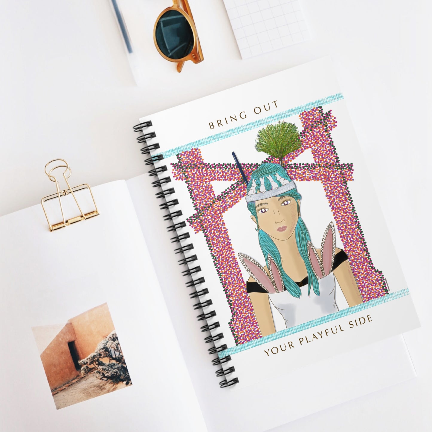 Bunnies Spiral Notebook