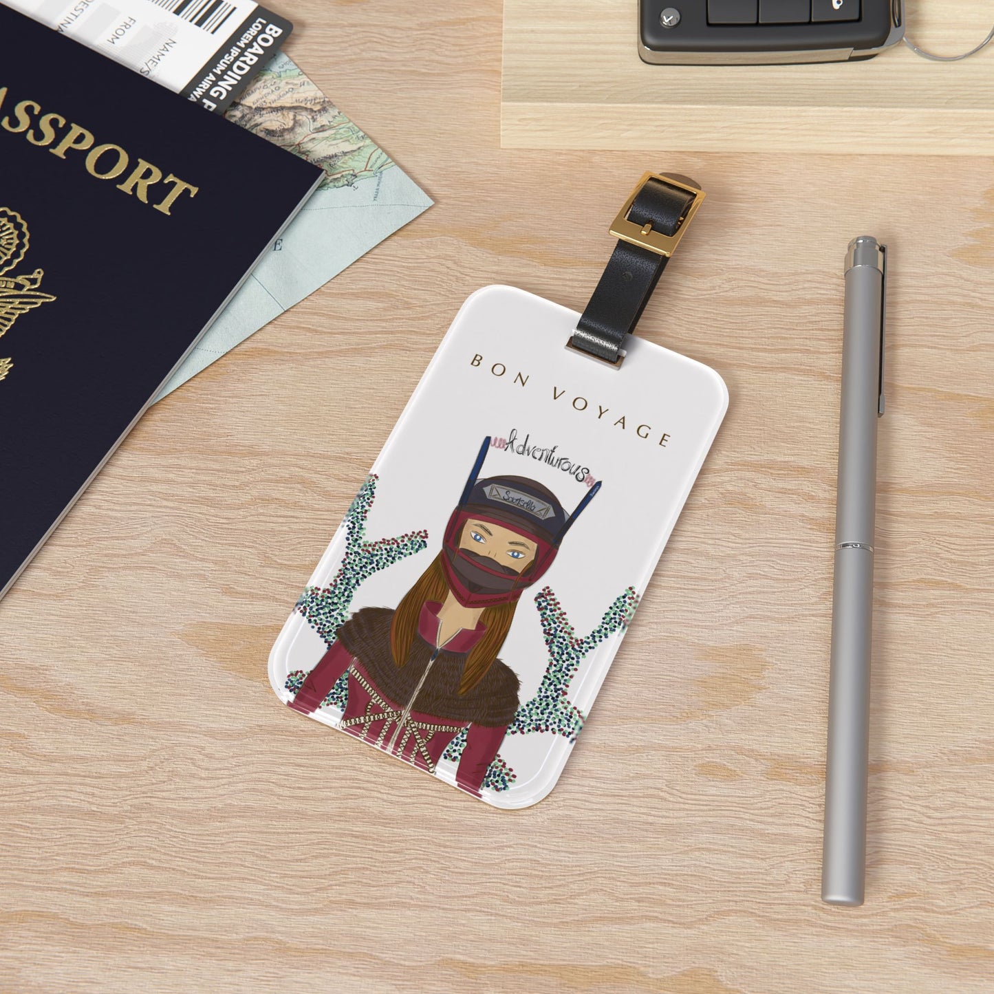 Adventurous Luggage Tag