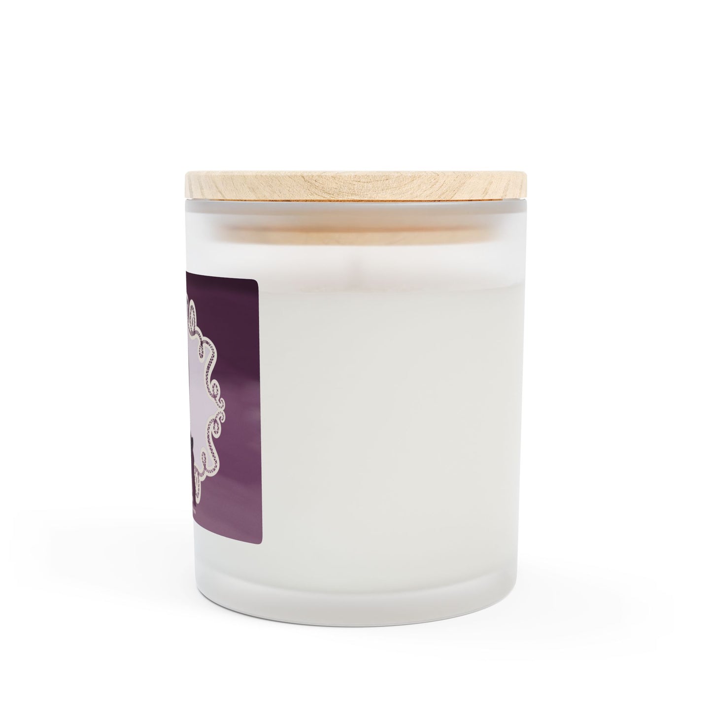 Brave Frosted Glass Candle