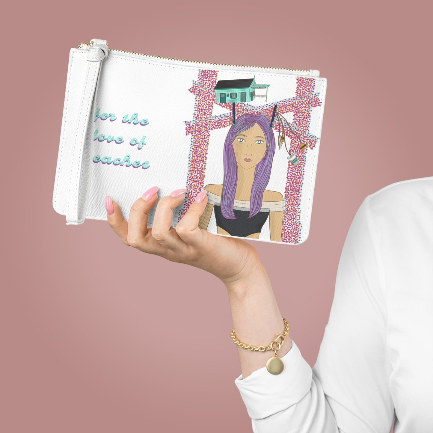 Cove Cottage Clutch Bag