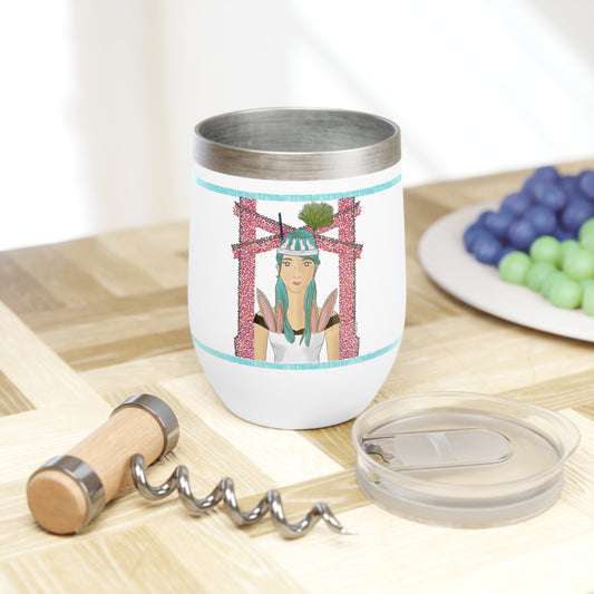 Bunnies Wine Tumbler