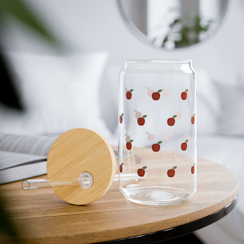 Autumn Apples Sipper Glass