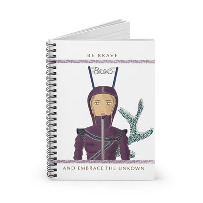 Brave Spiral Notebook