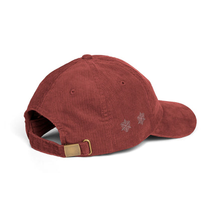 Christmas Cheer Corduroy Cap