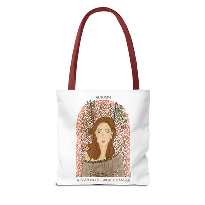 Autumn Apples Tote Bag