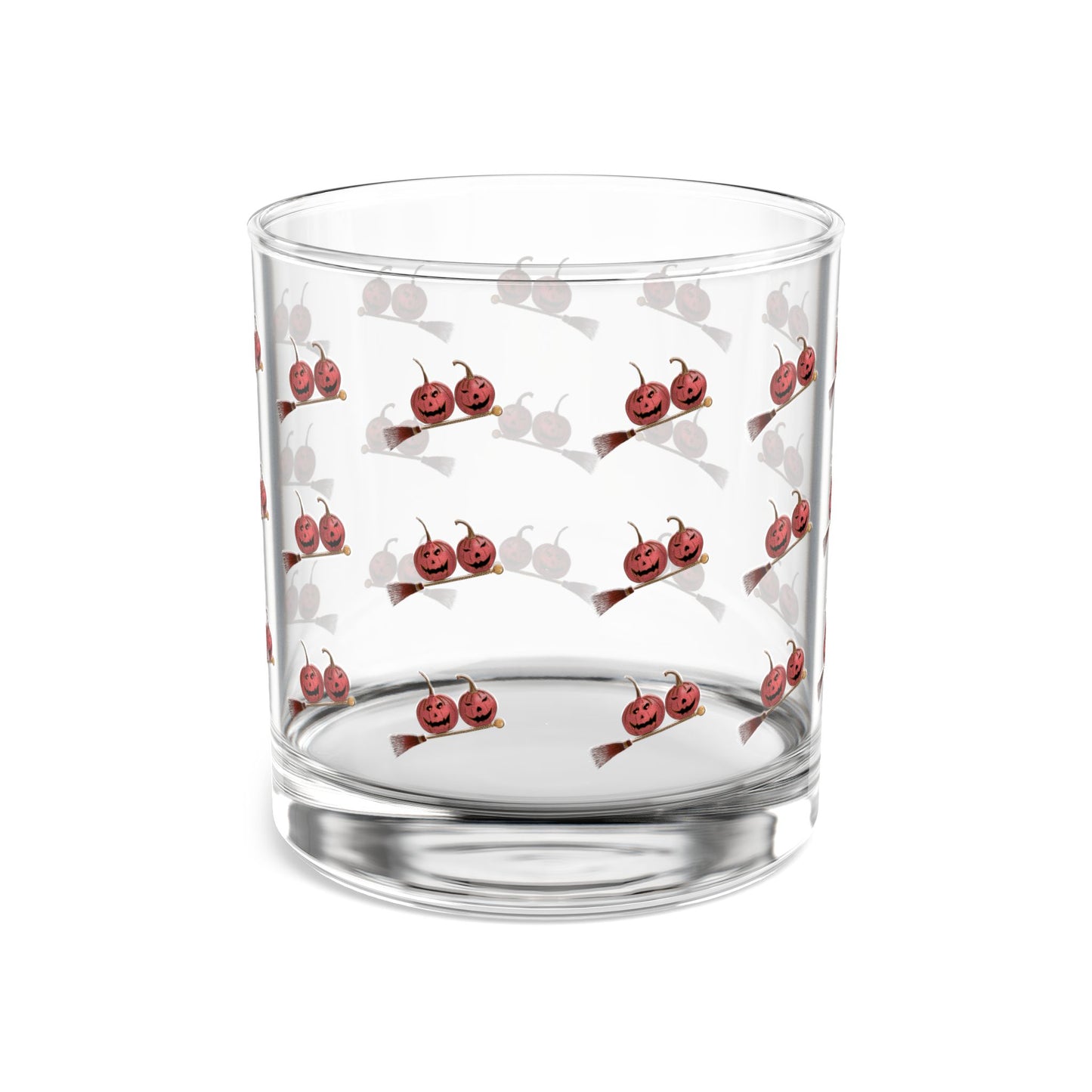 Halloween Pumpkins Drinking Glass