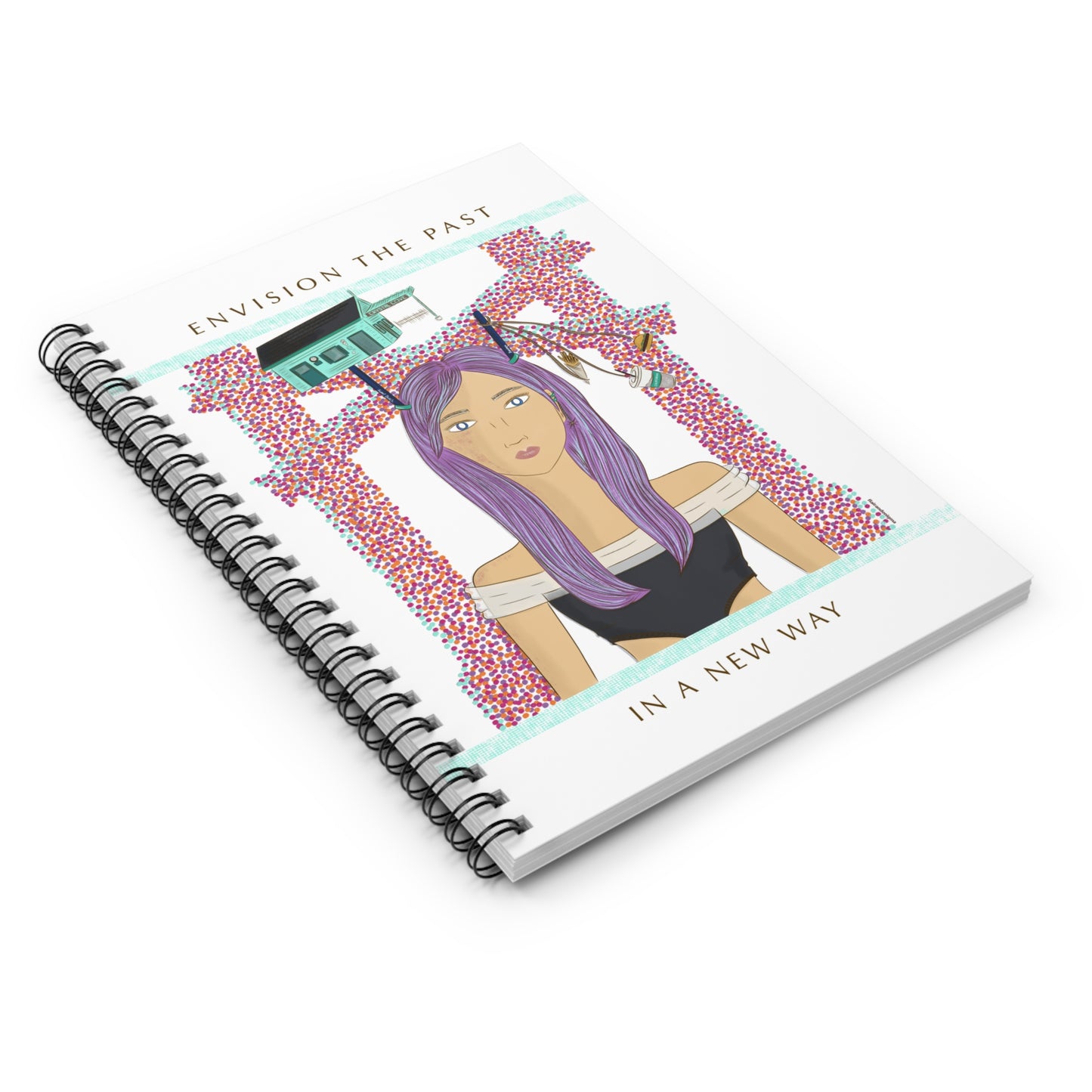 Cove Cottage Spiral Notebook