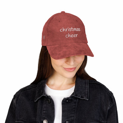 Christmas Cheer Corduroy Cap