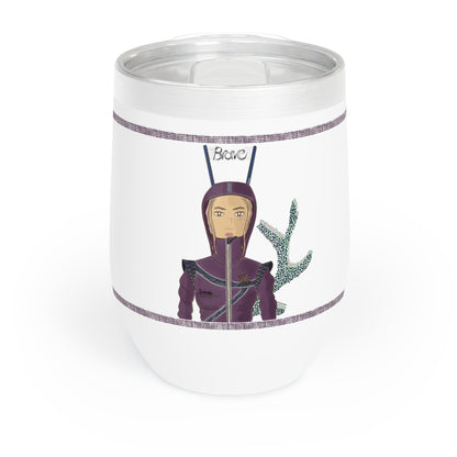 Brave Wine Tumbler