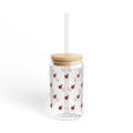 Autumn Apples Sipper Glass