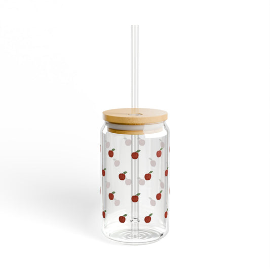 Autumn Apples Sipper Glass