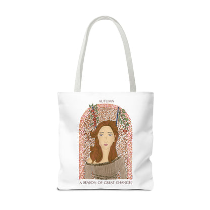 Autumn Apples Tote Bag