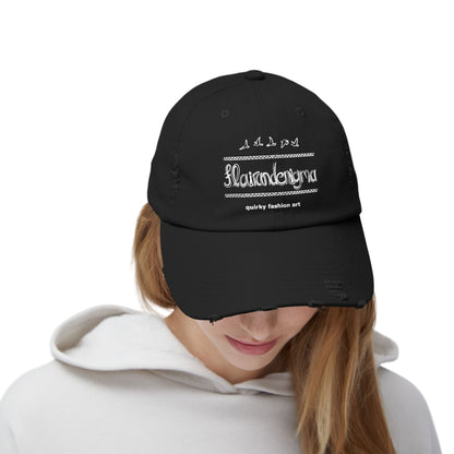 flairandenigma Distressed Cap