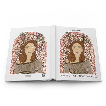 Autumn Apples Hardcover Journal