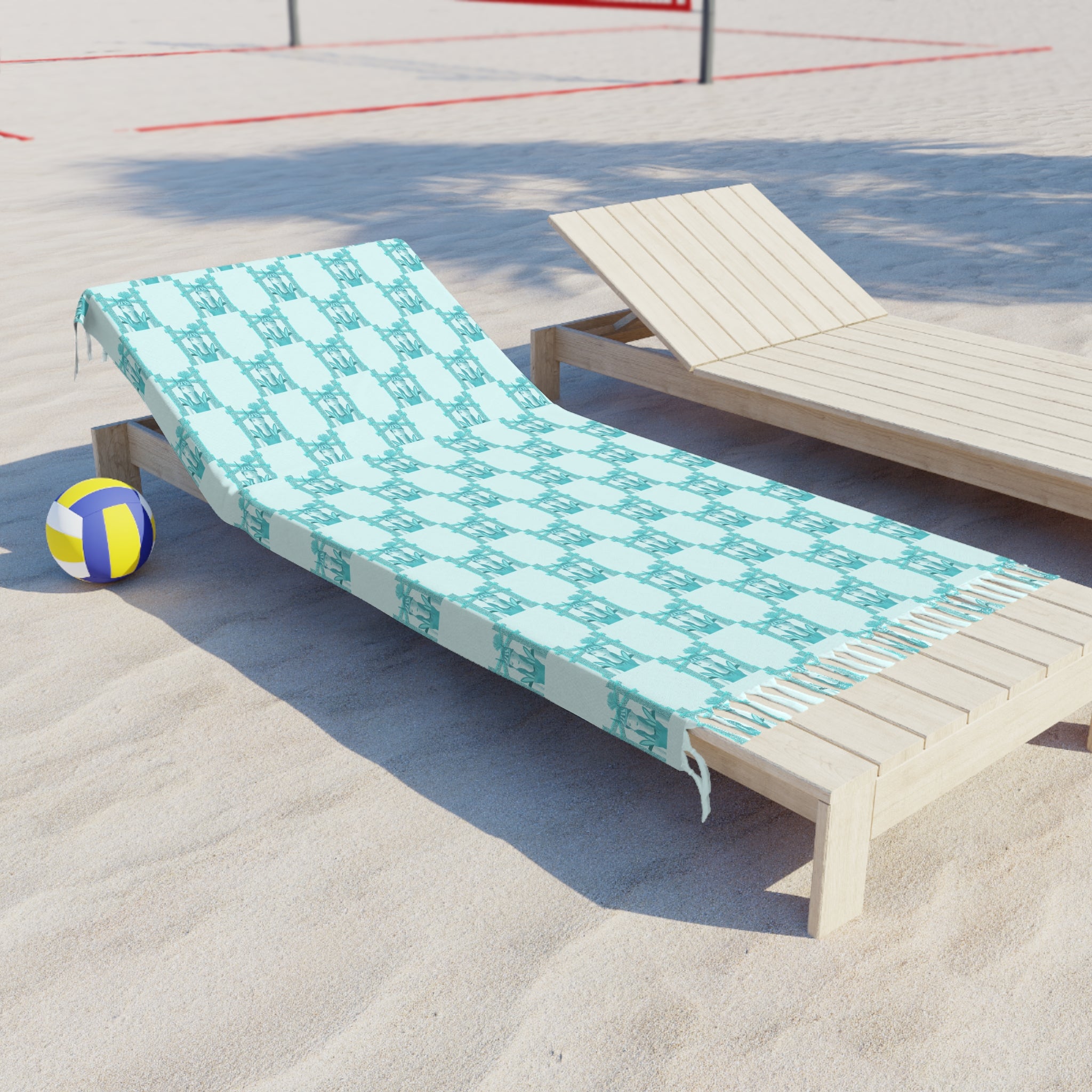 Bunnies Boho Beach Blanket